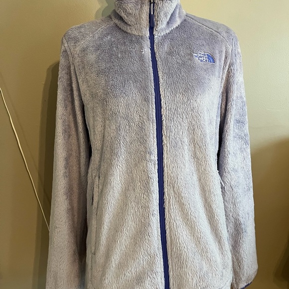 The North Face Women's Light Gray Teddy Jacket - Picture 2 of 6